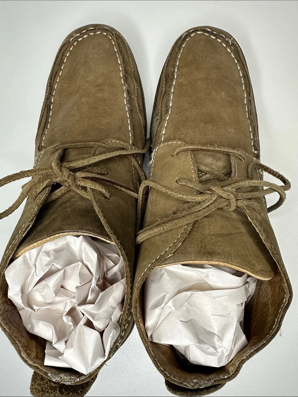 Sperry Men's Leather Lace-up Chukka Boots in Brown 10.5